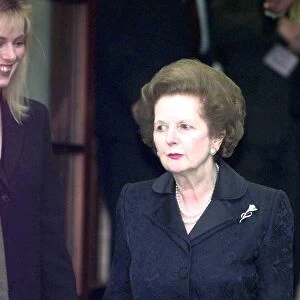 Margaret Thatcher Conservative Party Conference 1998 Margaret Thatcher former