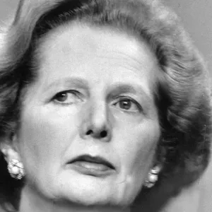Margaret Thatcher at Conservative party conference, Conference Centre Margaret Thatcher at Conservative party conference, Conference Centre