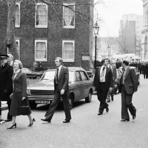 Margaret Thatcher Enters Number 10 Downing Street Print Margaret Thatcher Enters Number 10 Downing Street Print