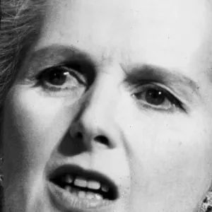 Margaret Thatcher giving speech at conference - October 1976 Margaret Thatcher giving speech at conference - October 1976