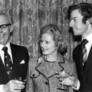 Margaret Thatcher Print: Conservative Party Leader Election Celebration