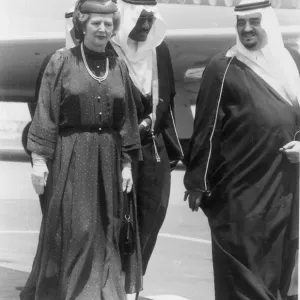 Riyadh Airport Meeting Print - April 1981 Riyadh Airport Meeting Print - April 1981