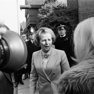 Margaret Thatcher Print, London May 1979