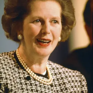 Margaret Thatcher PM, Election Campaign Meeting, June 1987 Margaret Thatcher PM, Election Campaign Meeting, June 1987