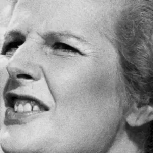 Margaret Thatcher during TV interview - April 1977 Margaret Thatcher during TV interview - April 1977
