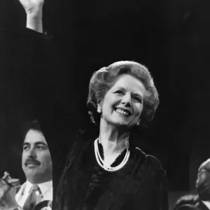 Margaret Thatcher Print - Election Campaign Speech Margaret Thatcher Print - Election Campaign Speech