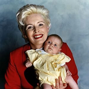 Margi Clarke Actress With Baby Son Rowen