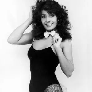 Maria Stevens, Miss Aston Villa Print 5th April 1985