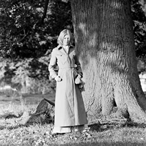 Marianne Faithfull at the Duke of Wellington Estate, in Risley near Reading in Berkshire