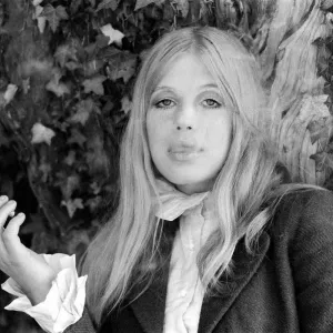 Marianne Faithfull, pictured at home in Aldworth, Berkshire, 10th October 1971 Marianne Faithfull, pictured at home in Aldworth, Berkshire, 10th October 1971