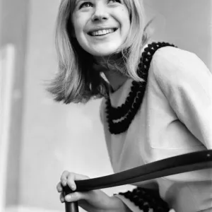 Marianne Faithfull poses for portraits. 3rd January 1965