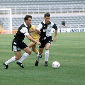 Mark Hine, Gateshead FC footballer, playing Yeovil at St James Park, September 1994