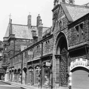 Market Hall Print from Victoria Lane Huddersfield Circa June 1965 Market Hall Print from Victoria Lane Huddersfield Circa June 1965