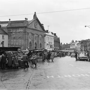 Market Place Print, Newbury City Bound 1964