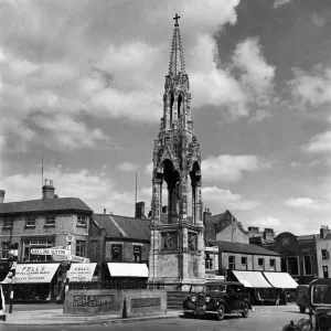 The Market Place at Wisbech Print, Circa 1930