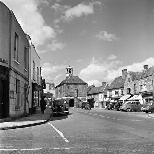 Market Square, Amersham, Buckinghamshire. Circa 1950