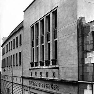 Marks & Spencer, Carrs Lane, Birmingham. 24th November 1958