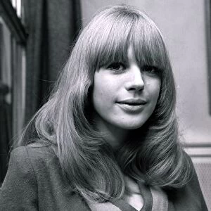 Marrianne Faithfull singer and actress November 1965