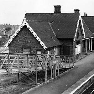 Marske Railway Station, North Yorkshire, 18th September 1971