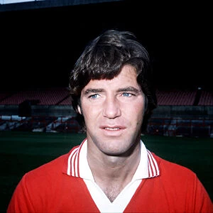 Martin Buchan Manchester United football Circa 1975
