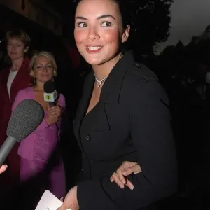 Martine McCutcheon actress July 1998 arriving at the 6th birthday party of Stickey Martine McCutcheon actress July 1998 arriving at the 6th birthday party of Stickey