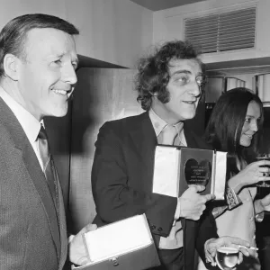 Marty Feldman with DJ Jimmy Young, 11th March 1969 Print