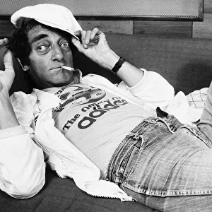 Marty Feldman Comedian relaxing A©mirrorpix