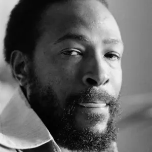Marvin Gaye Portrait Print, London 1976
