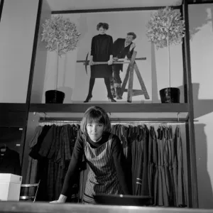 Mary Quant in Bazaar Print, 14th October 1960