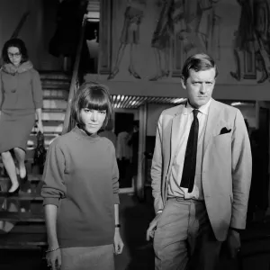 Mary Quant, fashion designer and expert, pictured with her husband Alexander Mary Quant, fashion designer and expert, pictured with her husband Alexander