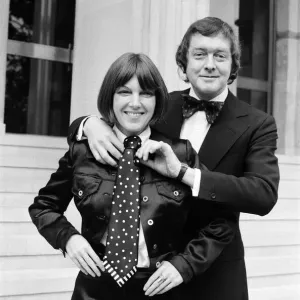 Mary Quant Launches Men's Neckwear Print 1972 Mary Quant Launches Men's Neckwear Print 1972