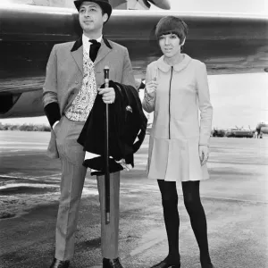 Mary Quant Print: Fashion Icon Departs Heathrow Mary Quant Print: Fashion Icon Departs Heathrow