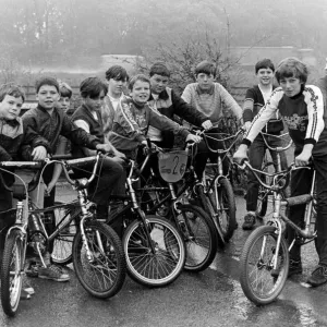 The massed ranks of Normanbys BMX fans have joined forces