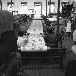 Milan Mill, 1955: Finished Textiles Print Milan Mill, 1955: Finished Textiles Print