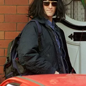 Matt Bowers boyfriend of Caroline Ahernes in disguise wearing wig