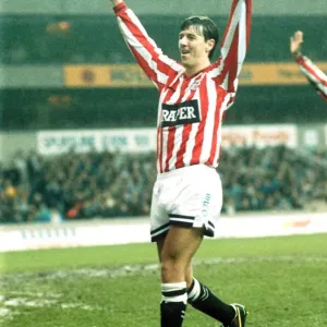 Matthew Le Tissier Print against Tottenham Hotspur
