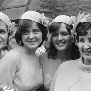 Maureen Nolan Print: Family Wedding Photo 1979 Maureen Nolan Print: Family Wedding Photo 1979