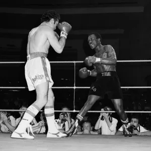 Maurice Hope v Rocky Mattioli (rematch). WBC World Super Welterweight Title at Conference Maurice Hope v Rocky Mattioli (rematch). WBC World Super Welterweight Title at Conference