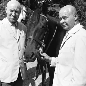 Bill Maynard (left) who plays a villian in the film One More Time Bill Maynard (left) who plays a villian in the film One More Time