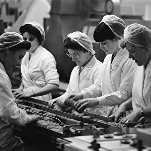 McVitie & Price Biscuit Factory, Harlesden, London, Tuesday 15th February 1966