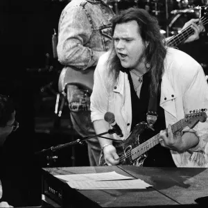 Meat Loaf se produisant au concert Stand by Me : AIDS Day Benefit à l'Wembley Arena.