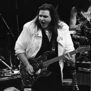 Meat Loaf performing at the Stand by Me: AIDS Day Benefit concert at Wembley Arena Meat Loaf performing at the Stand by Me: AIDS Day Benefit concert at Wembley Arena