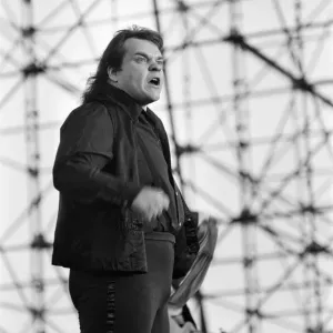 Meatloaf performing at Monsters of Rock festival at Castle Donington. 20th August 1983