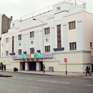 The Mecca Bingo Hall in Stockton High Street, formerly The Globe, 12th January 1996