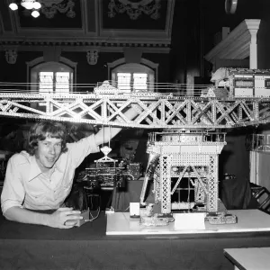 Meccano Exhibition, Henley-on-Thames, Oxfordshire, August 1980 Meccano Exhibition, Henley-on-Thames, Oxfordshire, August 1980