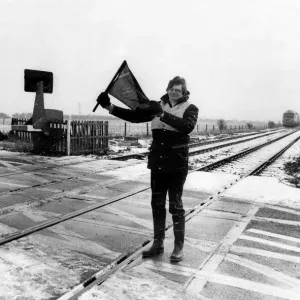 When a Mechanical Fault: Follingsby Automatic Level Crossing Print When a Mechanical Fault: Follingsby Automatic Level Crossing Print