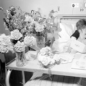 Medical: Mrs. Rosemay Letts mother of the quins pictured today in her room at