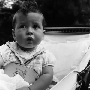 Melissa Nyman, aged nine months, whistles all day long and has been doing so for the past Melissa Nyman, aged nine months, whistles all day long and has been doing so for the past