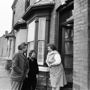 Member of Parliament for Birmingham Sparkbrook Roy Hattersley visits his constituency Member of Parliament for Birmingham Sparkbrook Roy Hattersley visits his constituency