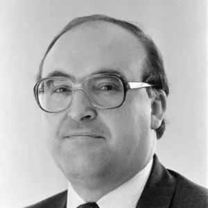 Black and white print of John Smith MP